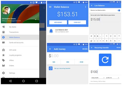 how to update google wallet